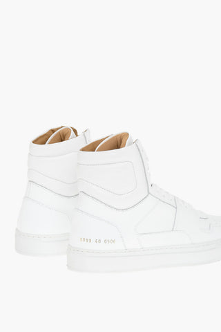 Rubber Soles HIGH-TOP Leather Sneakers
