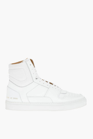 Rubber Soles HIGH-TOP Leather Sneakers