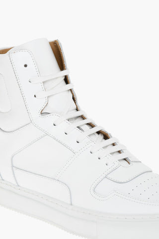 Rubber Soles HIGH-TOP Leather Sneakers