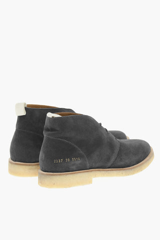 Rubber Soles Suede Leather Chukka Boots