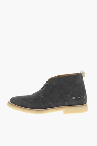 Rubber Soles Suede Leather Chukka Boots