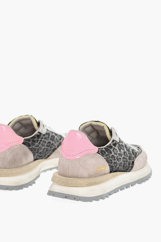 Animalier Print TENKEI Low-Top Sneakers