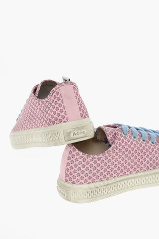 Vintage Effect Canvas ALINA Low-Top Sneakers
