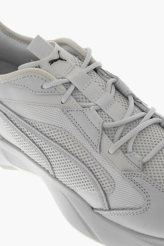 Sneakers Low-Top PWRFRAME In Pelle E tessuto Tecnico