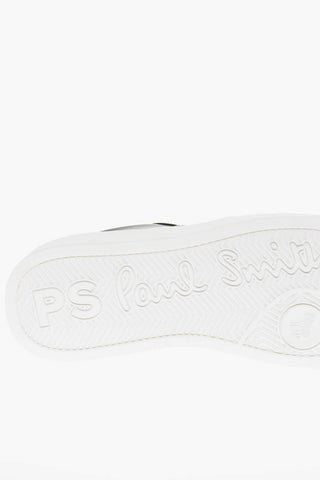 Printed Leather ZACH Low-Top Sneakers