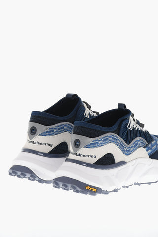Sneakers Low-Top In Tessuto Tecnico Con Suola In Gomma