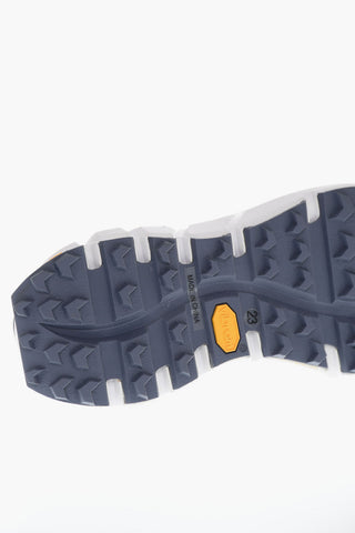 Sneakers Low-Top In Tessuto Tecnico Con Suola In Gomma