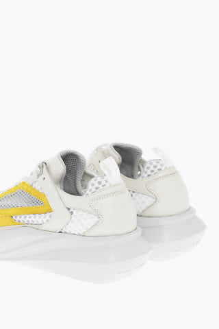 Leather And Fabric MONO HIKING Low-Top Sneakers