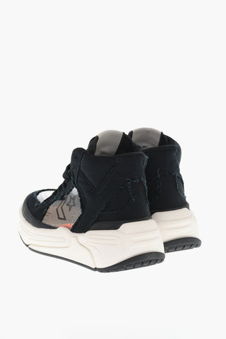 Clear Panels WEAPON CX High-Top Sneakers