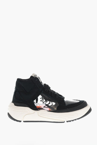 Clear Panels WEAPON CX High-Top Sneakers