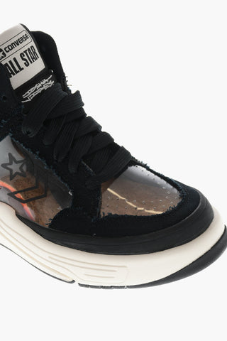 Clear Panels WEAPON CX High-Top Sneakers