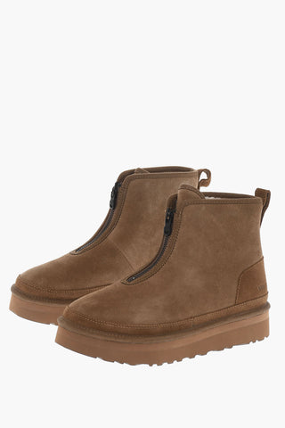 WHITE MOUNTAINEERING Suede Leather Boots
