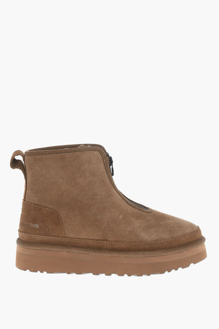 WHITE MOUNTAINEERING Suede Leather Boots