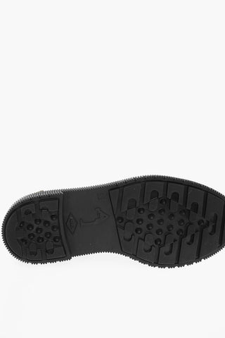 Scarpe Derby In Pelle Scamosciata