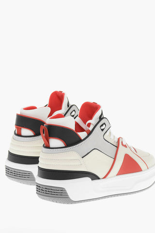 Sneakers High-Top MID TENNIS In Pelle