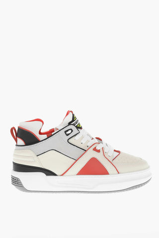 Sneakers High-Top MID TENNIS In Pelle