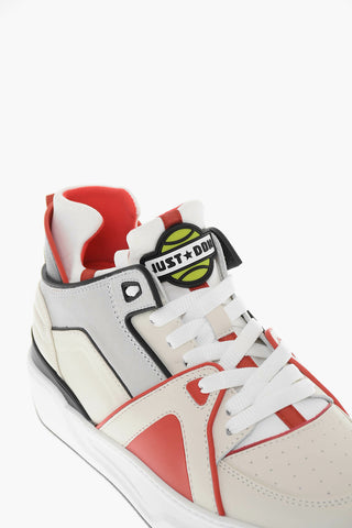 Sneakers High-Top MID TENNIS In Pelle