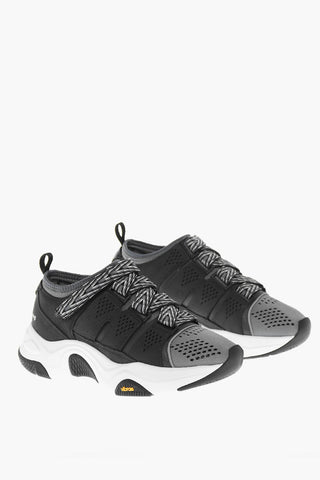 Sneakers Low-Top Con Chiusura In Velcro