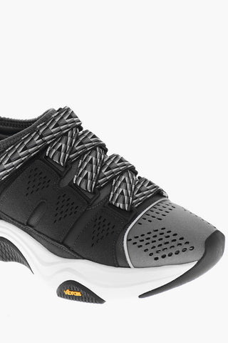 Sneakers Low-Top Con Chiusura In Velcro