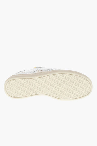 Glitter Details  STRIPELESS Leather Low-Top Sneakers