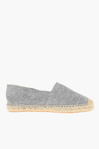 Espadrillas In Canvas Con Suola In Gomma