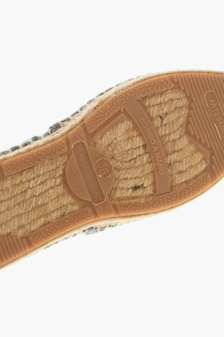 Espadrillas In Canvas Con Suola In Gomma