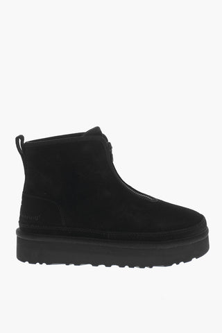 WHITE MOUNTAINEERING Suede Leather Boots