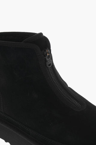 WHITE MOUNTAINEERING Suede Leather Boots
