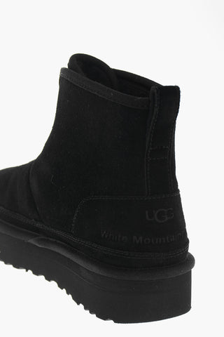 WHITE MOUNTAINEERING Suede Leather Boots