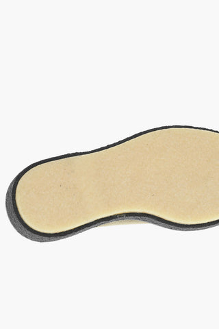 Sandali In Pelle Scamosciata Con Monk Strap
