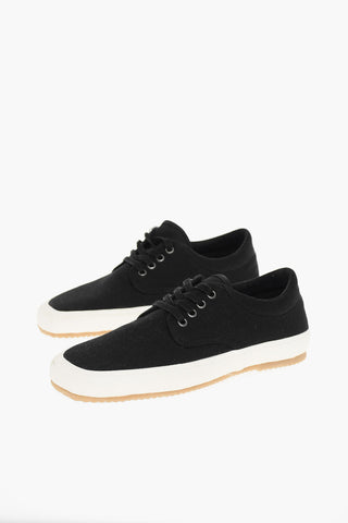 Sneakers Low-Top Con Suola In Gomma