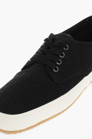 Sneakers Low-Top Con Suola In Gomma