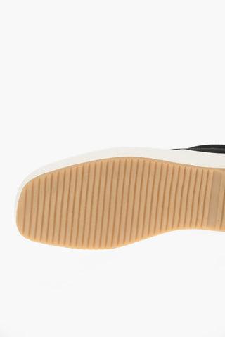 Sneakers Low-Top Con Suola In Gomma