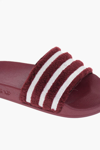 Slides ADILETTE with Faux Fur Upper