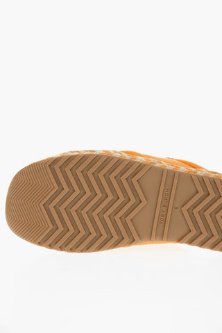 Leather CRISS CROSS Slides