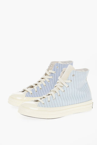 Sneakers High-Top CHUCK 70 HI In Canvas Con Stampa A Righe