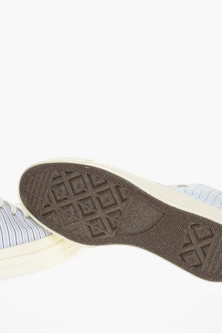 Sneakers High-Top CHUCK 70 HI In Canvas Con Stampa A Righe