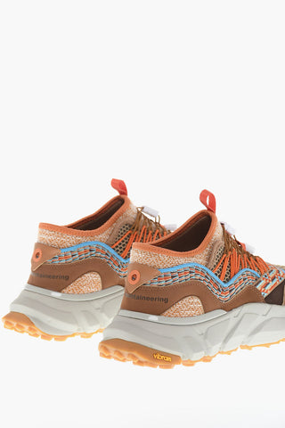 Sneakers Low-Top Pull On In Tessuto