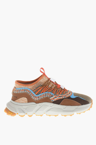 Sneakers Low-Top Pull On In Tessuto