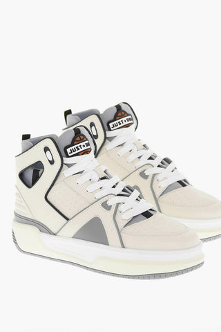 Sneakers High-Top BASKETBALL In Pelle