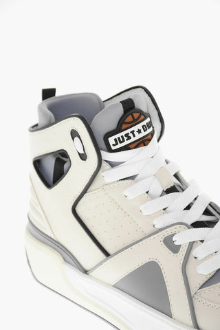 Sneakers High-Top BASKETBALL In Pelle
