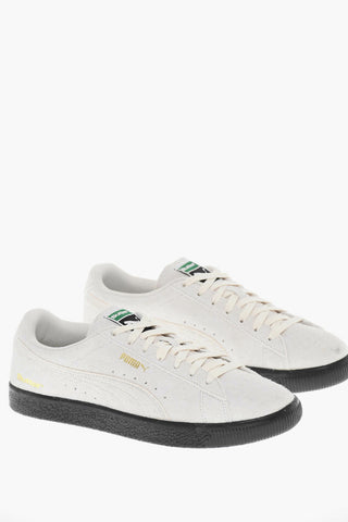 BUTTER Suede Leather Low-Top Sneakers