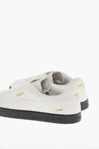 BUTTER Suede Leather Low-Top Sneakers