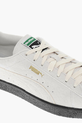 BUTTER Suede Leather Low-Top Sneakers