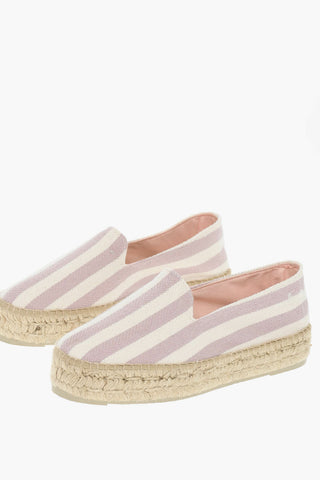 Striped Recycled Cotton Espadrillas