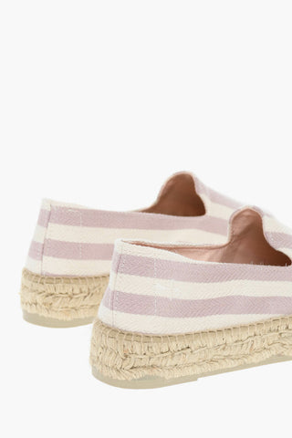 Striped Recycled Cotton Espadrillas