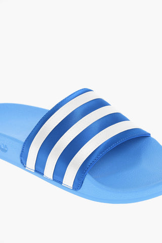 Strpes Detail ADILETTE Canvas Slides