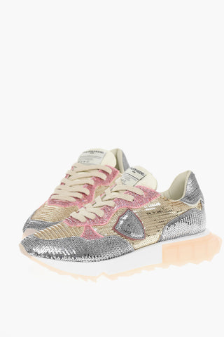 Sneakers Low-Top LRLD Con Paillettes Allover