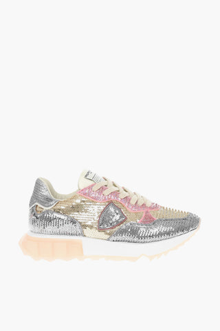 Sneakers Low-Top LRLD Con Paillettes Allover