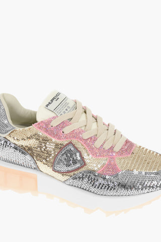 Sneakers Low-Top LRLD Con Paillettes Allover